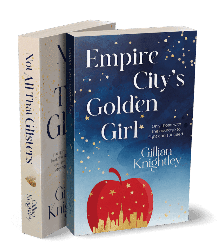 Not All That Glisters, and Empire City's Golden Girl novels by Gillian Knightley